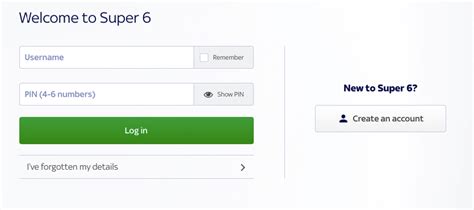 super six log in.